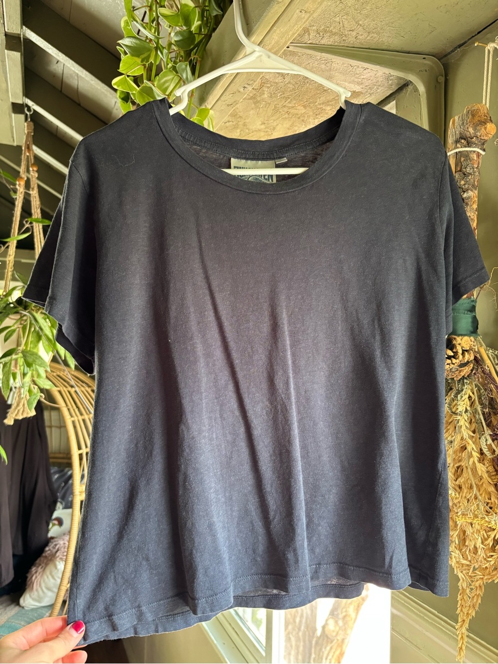 Jungmaven Women's Short Sleeve Tee ojai cropped